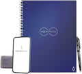 Rocketbook Core Reusable Smart Notebook, Letter Size 8.5x11, Navy Blue