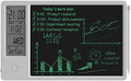 Electronic Desktop Calendar Rechargeable Writing Notepad with Digital Clock
