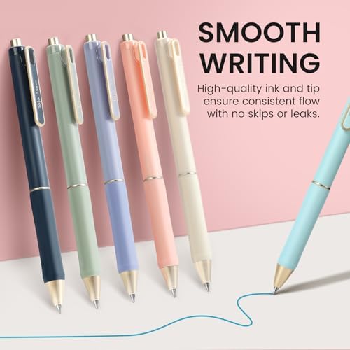 Taja 12 Pack Bible Highlighters and Pens Set, No Bleed and Quick-Drying