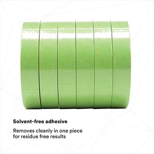 3M High Performance Green Masking Tape 401+, 24 mm x 55 m, 6.7 mil