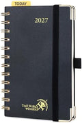 POPRUN Pocket Calendar 2027,4" x 6.25" Small Weekly Planner