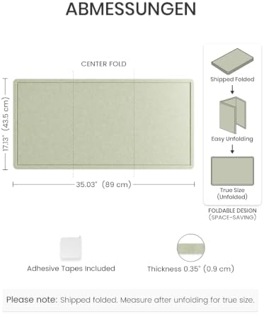 Fluxynara 35" x 17.1" Bulletin Board, Sage