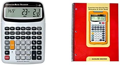 Calculated Industries Construction Master Pro Calculator Bundle for Architects, Estimators and Contractors
