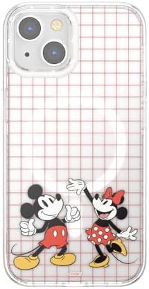 PopSockets iPhone 13 Phone Case with MagSafe, Wireless Charging Compatible, Disney - Mod Mickey and Minnie