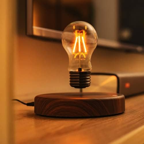 MOOCCI Levitating Bulb Lamp, Magnetic Floating Night Light for Desk Decor