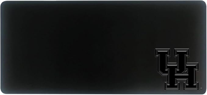 University of Houston Alumni Desk Mat, Durable Office Supplies, Non-Slip Base, Responsive Desk Pad with Smooth Surface, Black