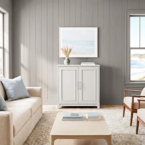 Martha Stewart Lily Pond Modular Storage Cabinet, Sharkey Gray