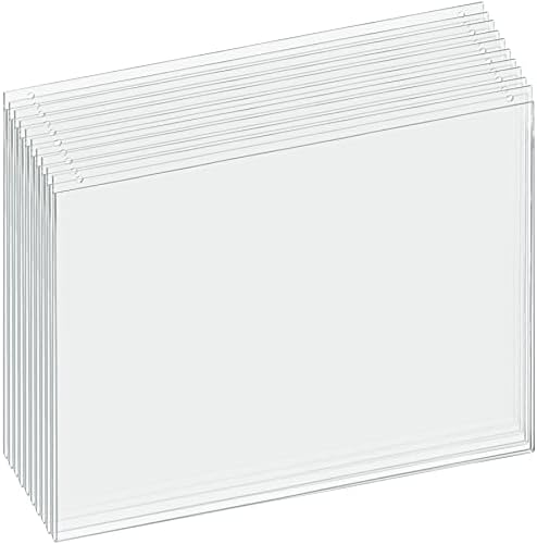 Azar Displays 162729 22-Inch Width by 17-Inch Height Wall U-Frame with Pre-Cut Hanging Holes, 10-Pack