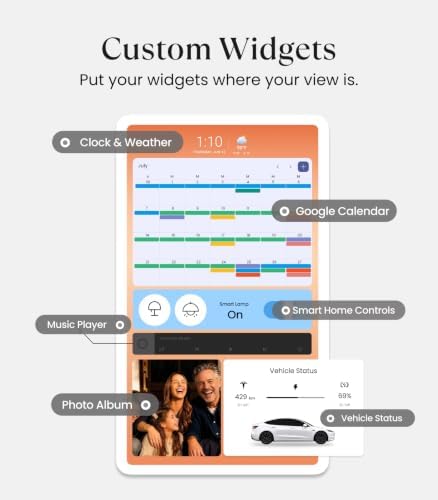 Cozyla Calendar Plus 3: 32"4K Smart Digital Calendar with Google Play Store