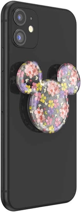 PopSockets Adhesive Phone Grip, Holder- Cascading Flower | Secure Comfortable Hold, Anti-Drop, Kickstand, Disney, Mickey Mouse, Minnie, Girly, Women