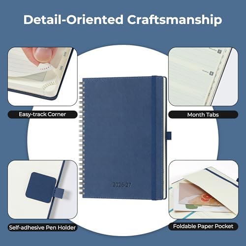 Planner 2026-2027 Daily Daily Weekly and Monthly,8.5"x6.5"