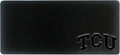 Texas Christian University Alumni Desk Mat, Durable Office Supplies, Non-Slip Base, Responsive Desk Pad with Smooth Surface, Black
