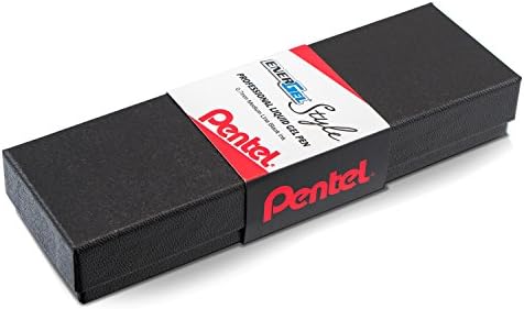 Pentel EnerGel Style Gel Pen, (0.7mm) Medium Line,Teal Blue Barrel - BL2007SABX