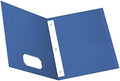 Oxford Twin Pocket Folders with Fasteners, Letter Size, Royal Blue, 25 per Box (57712)