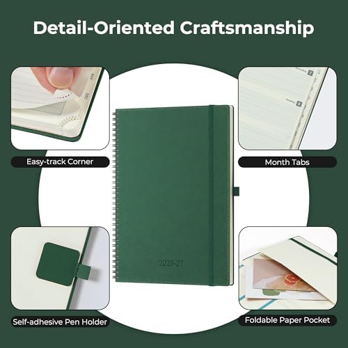 Planner 2026-2027 Daily Daily Weekly and Monthly,11.5"x8.5"