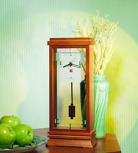 Bulova B1839 Wilits Frank Lloyd Wright Mantel Clock