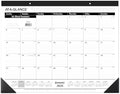 AT-A-GLANCE 2026 Desk Calendar, Monthly, Desk Pad, 21-3/4" x 17", Large, Ruled Blocks (SK240026), White