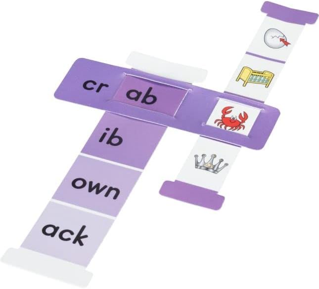 Really Good Stuff Word Building Sliders, Blends & Digraphs - Set of 27