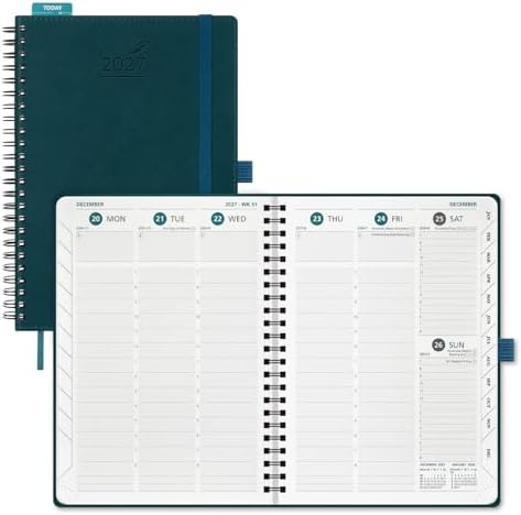 BEZEND 2027 Planner Weekly and Monthly, Daily Calendar Book (A5-6"x8.5")
