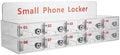 Cell Phone Cabinet,Acrylic Pocket Chart Cell Phones Storage Cabinet, Cell Phone Locker,Wall-Mounted with a Locked,for Classroom, Office, Gym (10 Slots)