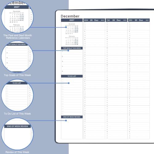 2027 Appointment Book/Planner - Weekly Appointment Book