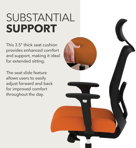 HON Altern Ergonomic Office Chair, Office Desk Computer Chair, Apricot