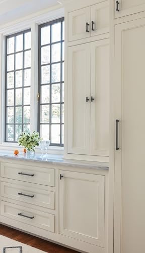 Amerock 7-9/16" Faircrest Matte Black Drawer Pull