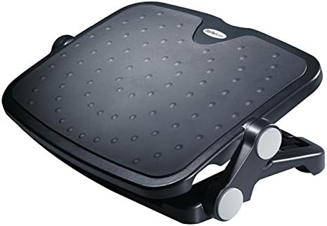 StarTech Under Desk Foot Rest, 18in x 14in, TAA, Foot Stool (FTRST1)
