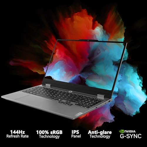 Lenovo LOQ Gaming Laptop | 15.6" FHD IPS 144Hz (100% sRGB G-SYNC) | AMD Ryzen 5 7235HS | 64GB DDR5 2TB SSD | NVIDIA GeForce RTX 4050 6GB | Backlit Wi-Fi 6 Privacy Camera Win11 Pro w/DLCA Accessory