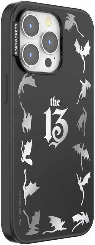 PopSockets iPhone 13 Pro Phone Case with MagSafe, Wireless Charging Compatible, Dragon - The 13