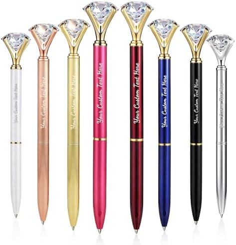 Personalized Crystal Pens, 20 Count for Wedding Party and Favor Bags