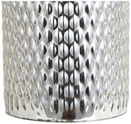 JONATHAN Y Isabella Table Lamp Studded Glass 30", Silver