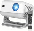 Mini Projector with WiFi and Bluetooth, 4K Portable Projector Compatible with Netflix, Auto Focus&Keystone, Smart Projector for Outdoor/TV /Bedroom/Ceilling