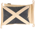 Primitives by Kathy Pillow with Decorative Cover, from Our Beach Collection displaying a Vintage Nautical Flag Inspired Design of The at Rest Flag Made with Durable Canvas