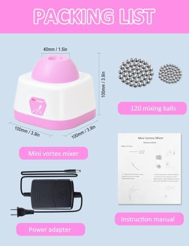 Xin Tester Lab Mini Vortex Mixer 100ml DIY Model Paint Shaker 3000RPM