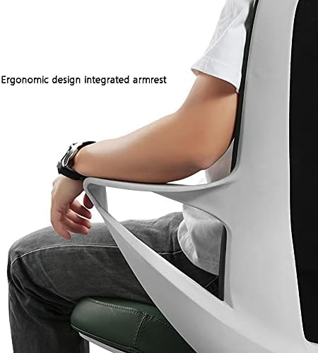 Modern Swivel Chair Office Chair Ergonomic Desk Chair Computer Chair for Home Office Conference Room Chair Ergonomic Chair (Colour: Green) (Black)