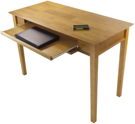 Winsome Wood Studio Home Office, Honey
