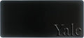 Yale University Alumni Desk Mat, Durable Office Supplies, Non-Slip Base, Responsive Desk Pad with Smooth Surface, Black