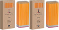 Bay State Importers #2 HB Pencils Bulk 100 Pack | Pre-Sharpened Yellow Wood Pencils with Erasers, Smooth Writing for School, Classroom, Teachers, Office, Exams & Drawing