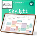 Skylight Calendar 2 – 15" Touchscreen Digital Calendar, Wood, Walnut