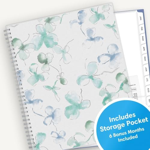 Blue Sky 2027 Weekly & Monthly Planner Calendar, 8.5"x11", Lindley