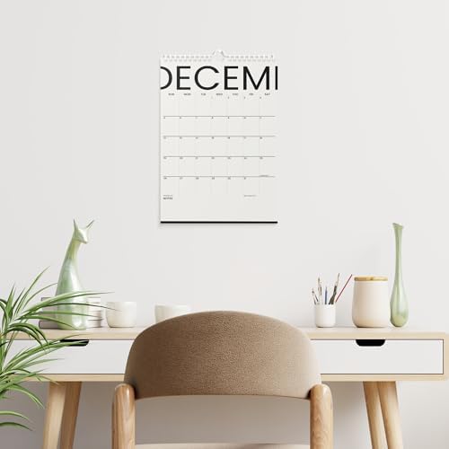 Karto Wall Calendar 2026-2027 11x17 in - Big Text