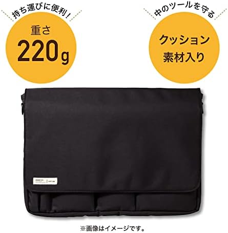 LIHIT LAB Carrying Pouch (Laptop Sleeve), 9.4 x 13.4 Inches, Orange (A7577-4)