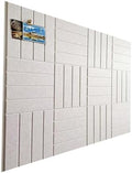 12-Pack Ivory Felt Wall Tiles(11.8“x11.8”Each), 47"x35" Aesthetic Bulletin Pin Board, Large Cork Board Alternative for Office, Classroom & Wall Decor