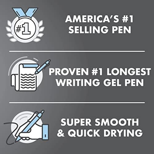 PILOT G2 Premium Retractable Rolling Ball Navy Gel Pens, 0.5mm, 12-Pack
