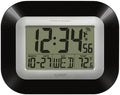 La Crosse Technology Atomic Wall/Table Clock, 7.2-inch H x 8.95-inch W x 1.2-inch D (WT-8005U-B)