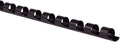 GBC Binding Spines/Spirals/Coils, 1/2" Diameter, 90 Sheet Capacity, CombBind, Black, 100 Pack (4000068)