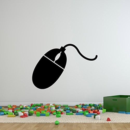 Office Supplies Wall Decals Stickers ID009, Black, 15 Inches