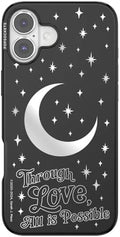 PopSockets iPhone 16 Plus Phone Case with MagSafe- All is Possible | Magnetic, Wireless Charging, Camera & Drop Protection, Acotar, Throne, Glass, Sarah, Bookish