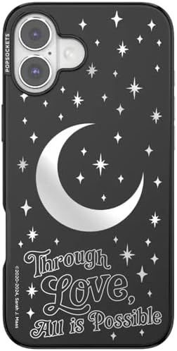 PopSockets iPhone 16 Plus Phone Case with MagSafe- All is Possible | Magnetic, Wireless Charging, Camera & Drop Protection, Acotar, Throne, Glass, Sarah, Bookish